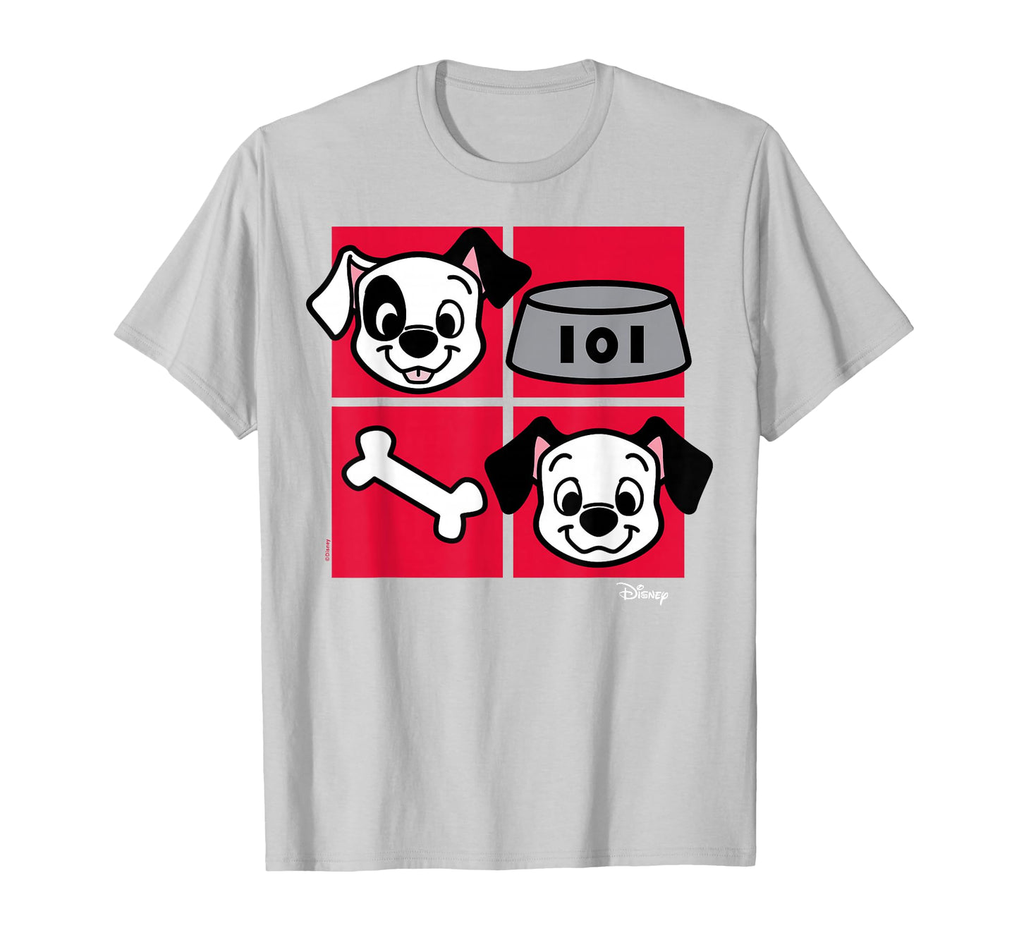 101 Dalmatians - Puppy Grid T-Shirt