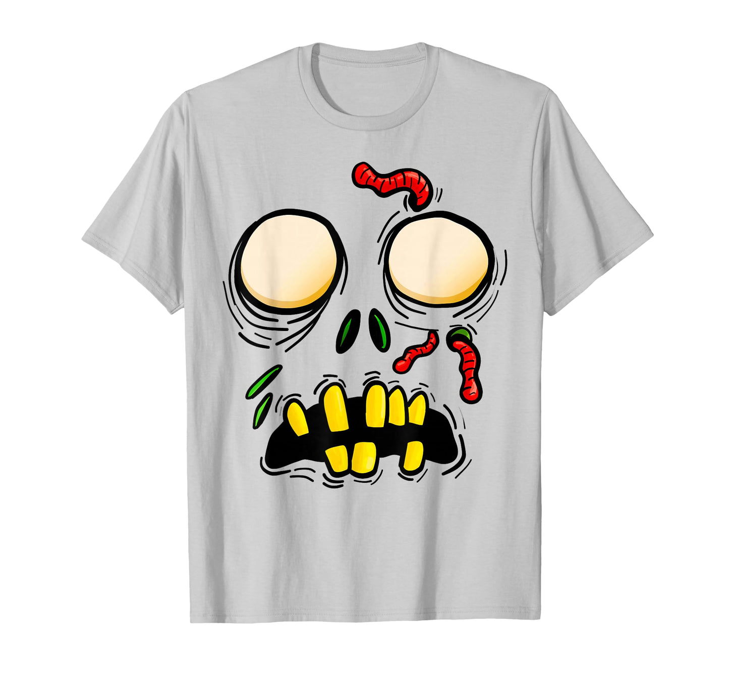 Zombie Face Halloween Costume Matching Family Men Women Kids T-Shirt