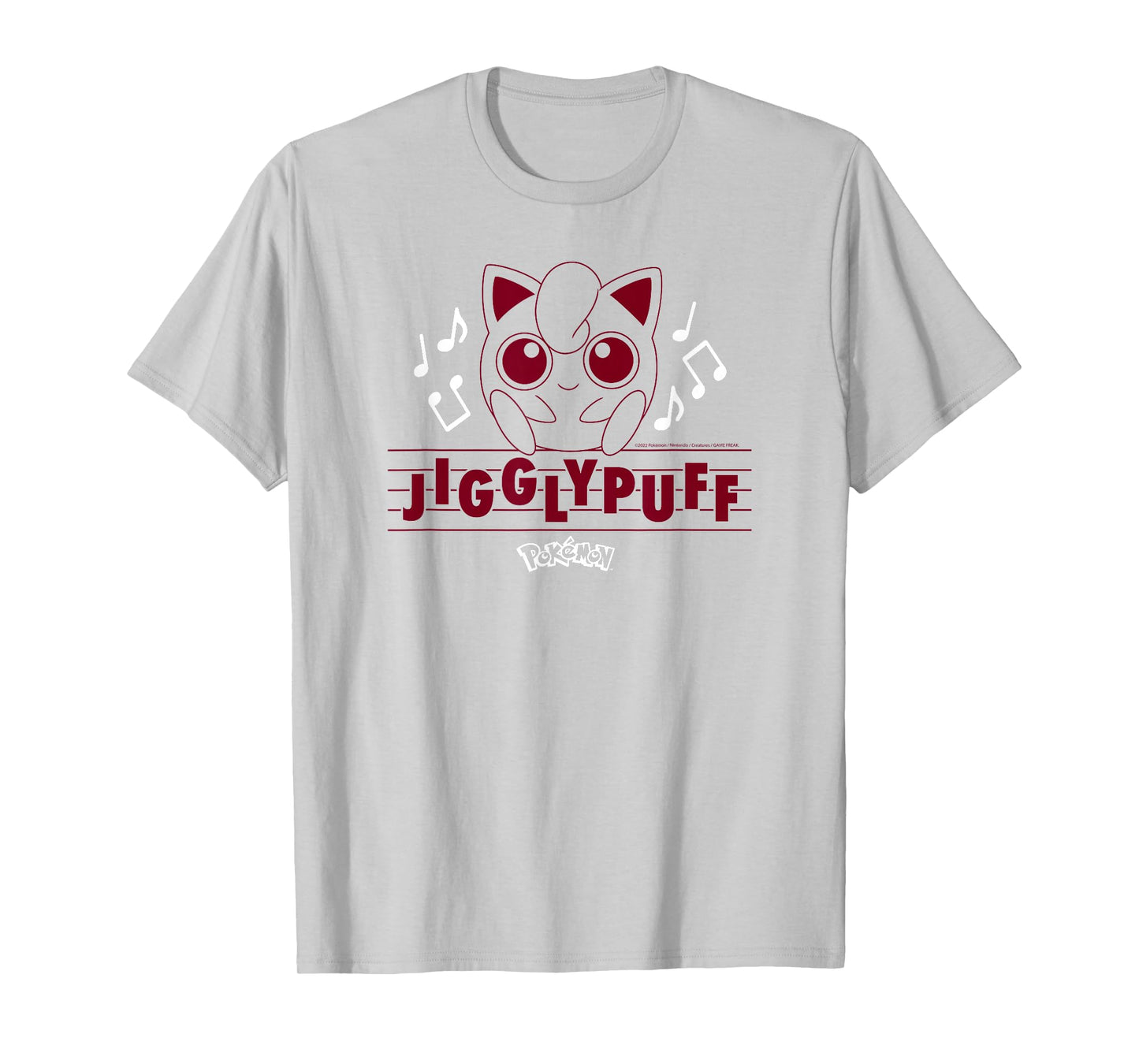 Pokémon - Jigglypuff Music Notes T-Shirt