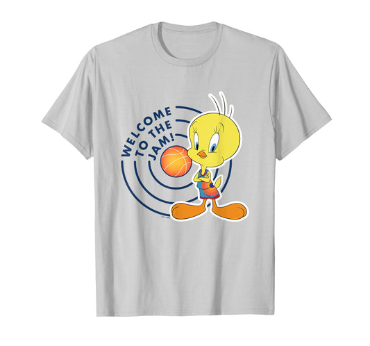 Space Jam 2 Welcome To The Jam Tweety Bird Big Chest Poster T-Shirt