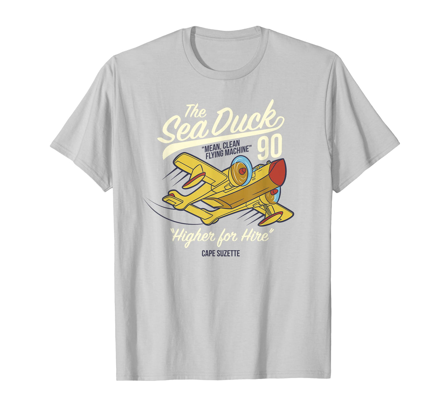 Talespin - Sea Duck Higher for Hire Cape Suzette T-Shirt