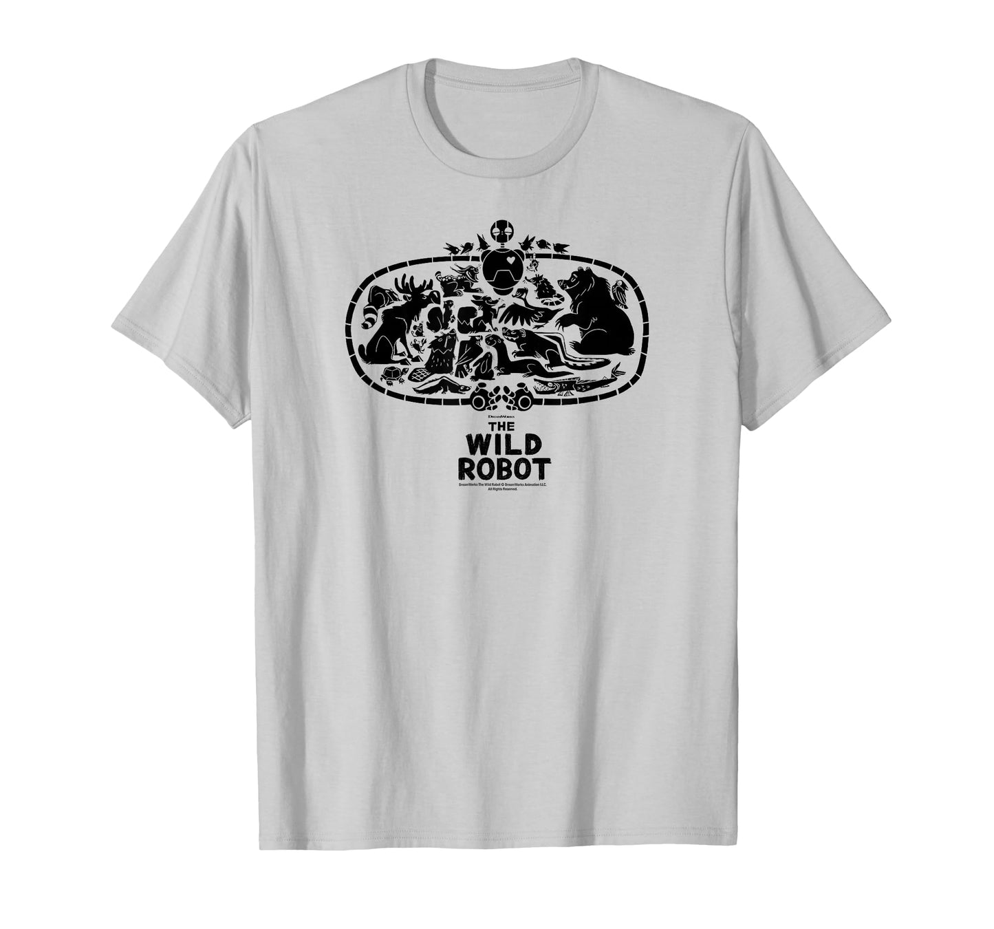 DreamWorks The Wild Robot Group Hug T-Shirt