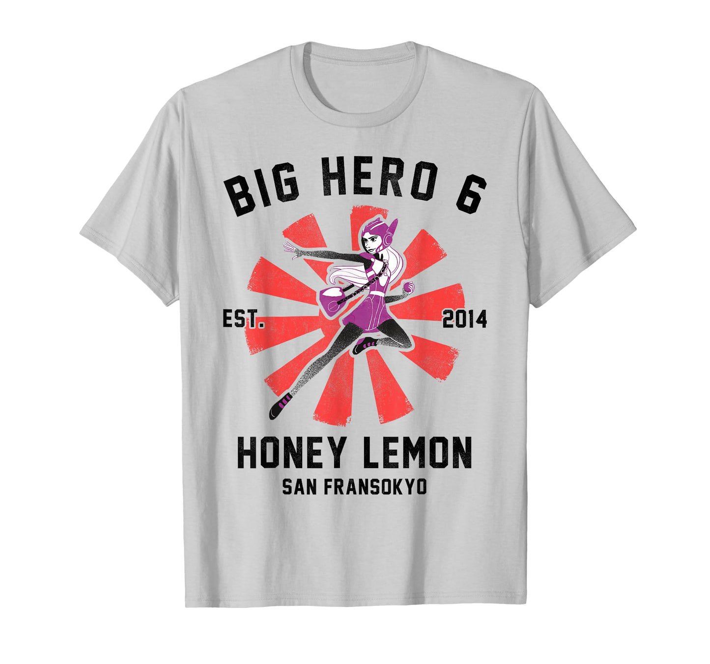 Disney Big Hero 6 Honey Lemon Poster Graphic T-Shirt T-Shirt