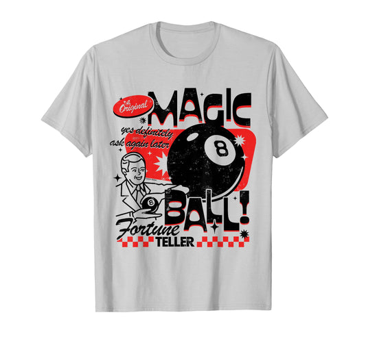 Magic 8 Ball - The Original Fortune Teller Vintage Pattern T-Shirt