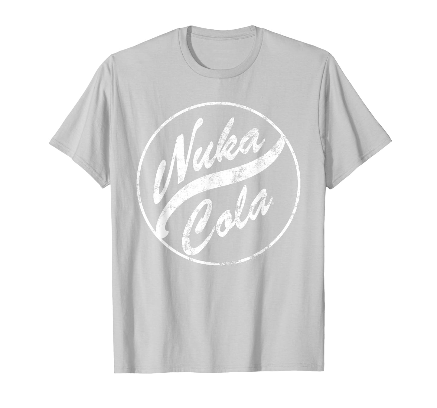 Fallout Video Game Nuka Cola Distressed Round Logo T-Shirt