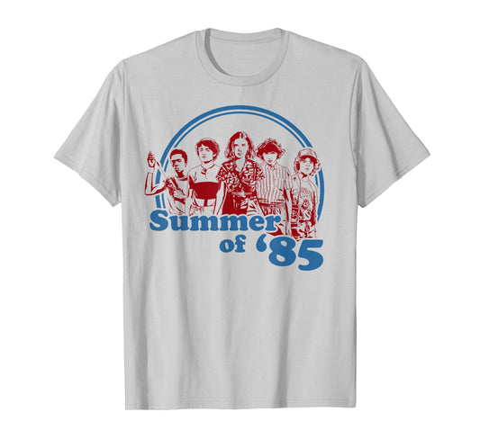 Netflix Stranger Things Summer Of '85 Group Shot T-Shirt
