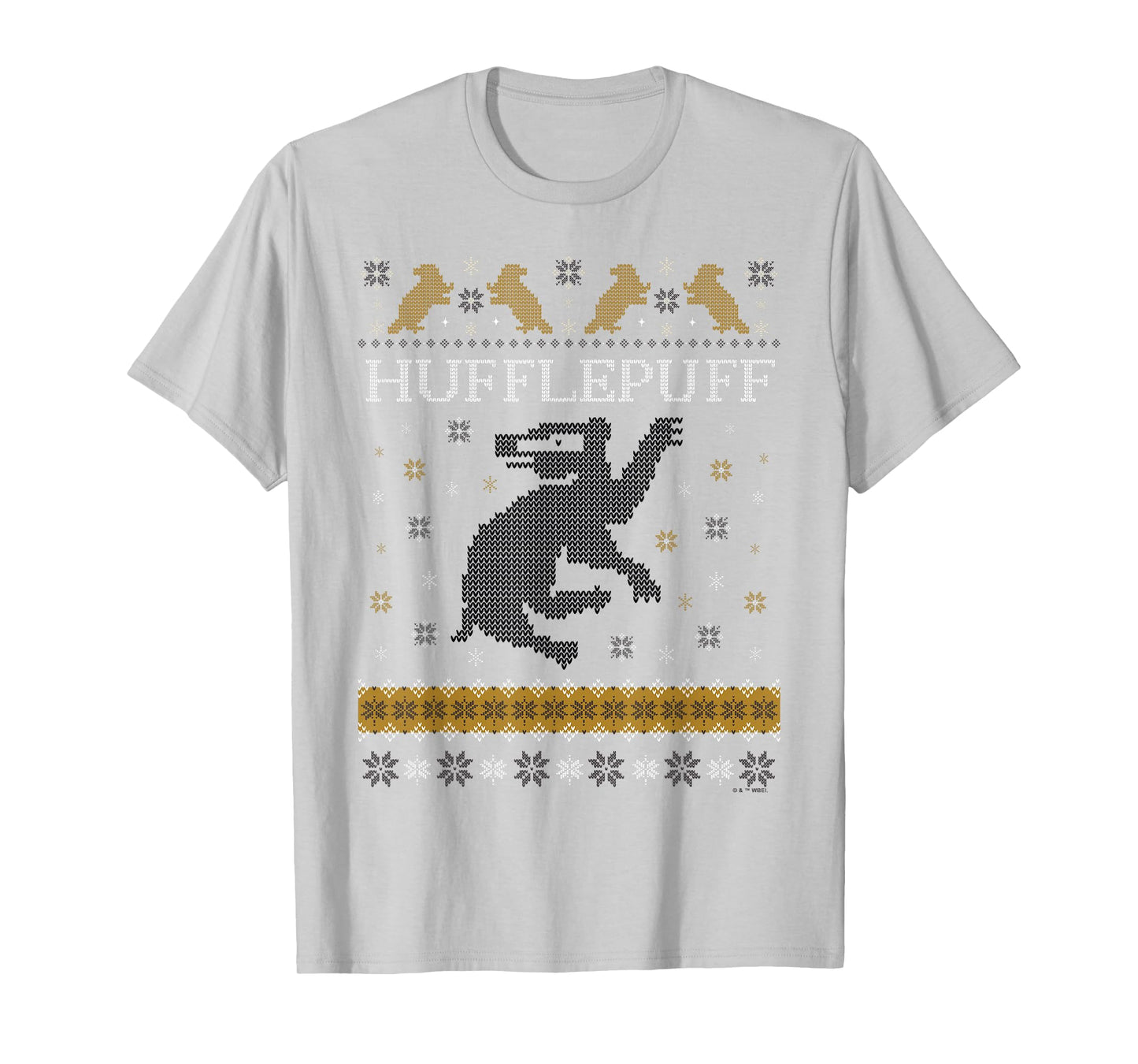 Harry Potter Hufflepuff Ugly Christmas T-Shirt