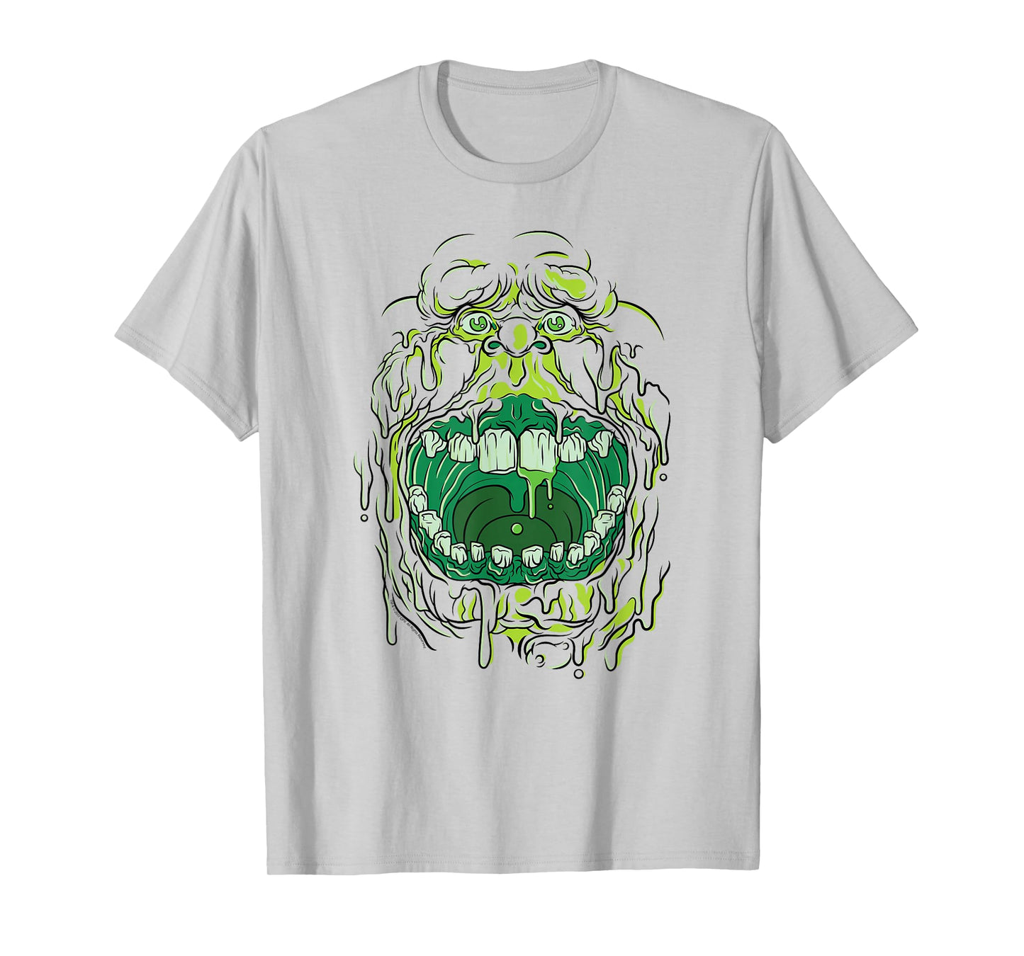 Ghostbusters Slimer Face Retro Movie T-Shirt