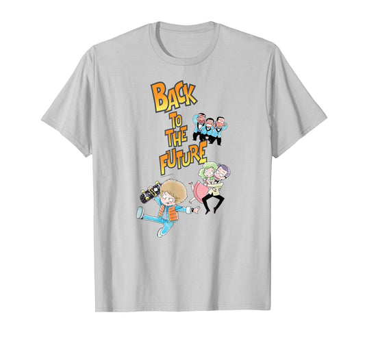 Back to the Future Anime Style T-Shirt