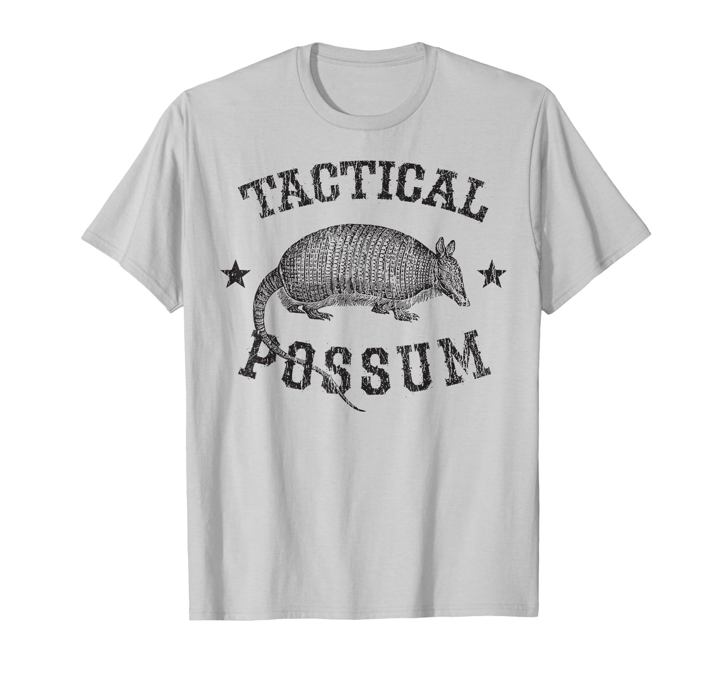 Tactical Possum Armadillo Animal Pun Texas Funny T-Shirt