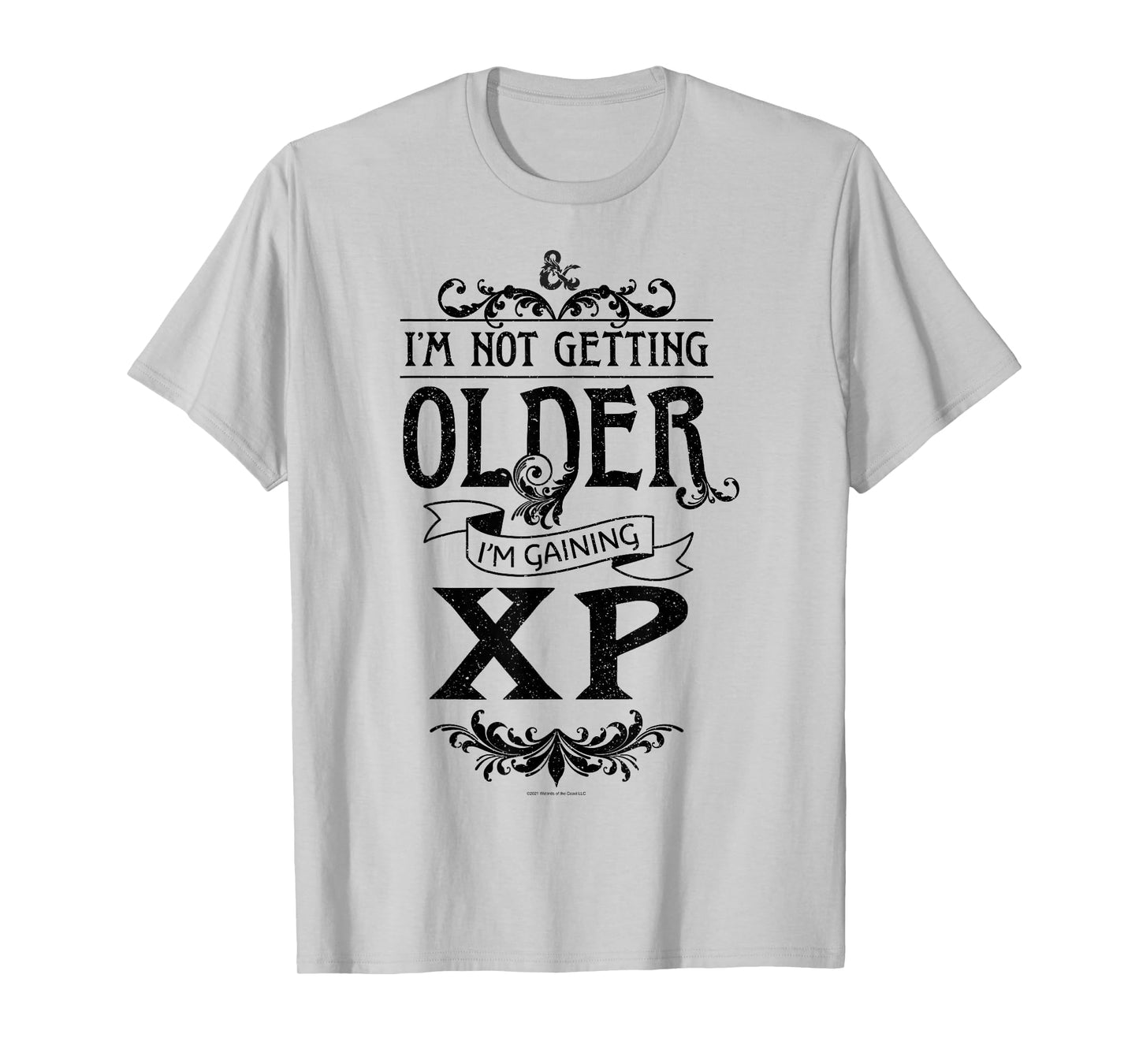 Dungeons & Dragons Birthday I'm Gaining XP Not Getting Old T-Shirt
