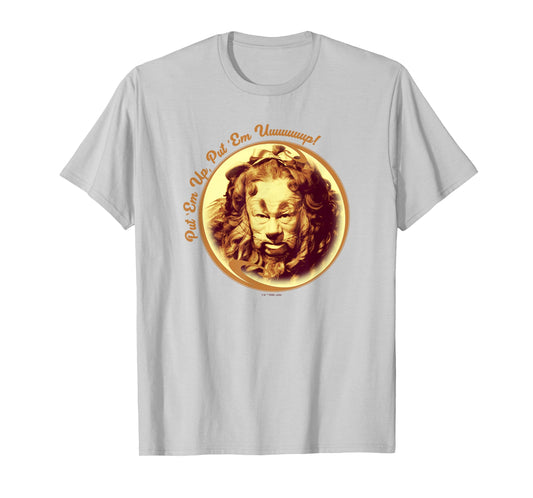 The Wizard of Oz Cowardly Lion Put 'Em Up Portrait T-Shirt
