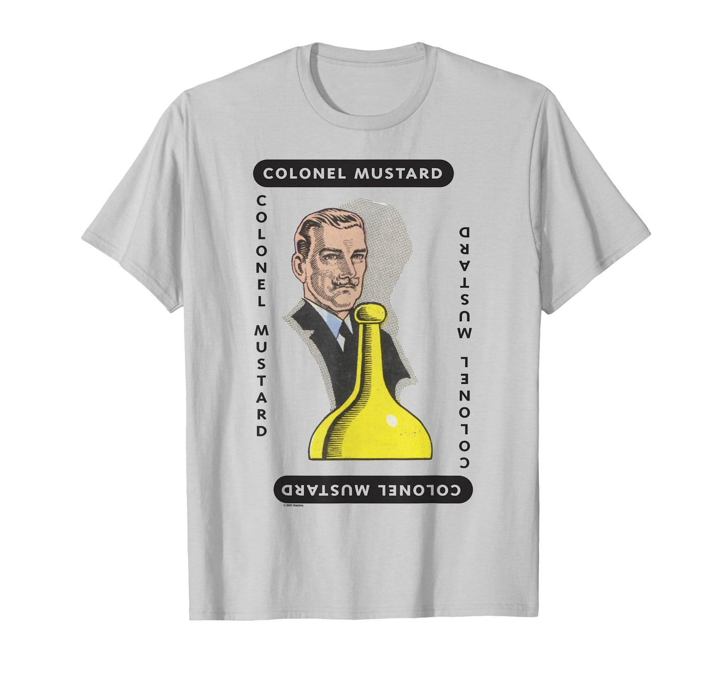 Clue Colonel Mustard Playing Card Halloween Costume T-Shirt