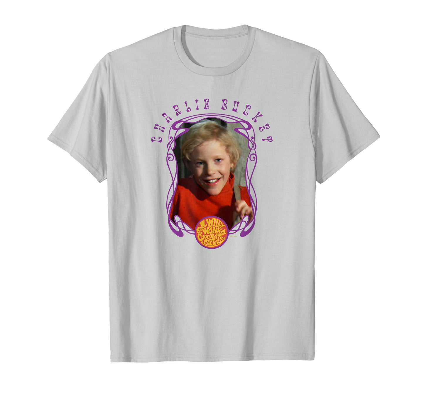 Willy Wonka And The Chocolate Factory Charlie Bucket Frame T-Shirt