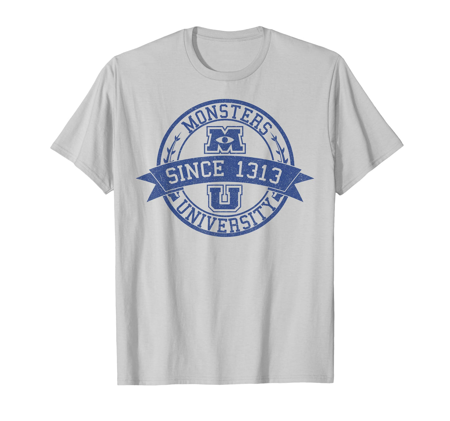 Disney Monsters University Since 1313 Collegiate Badge T-Shirt