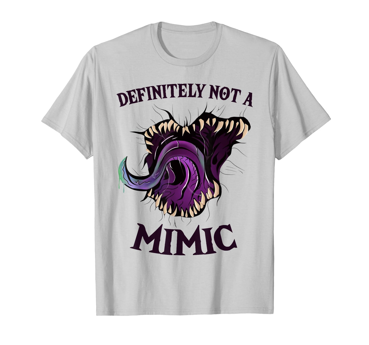 Roleplaying Dice Gamer Definitely Not A Mimic T-Shirt