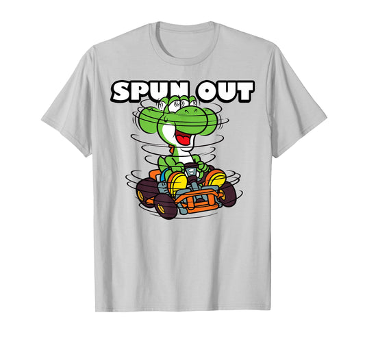 Mario Kart Yoshi Spun Out T-Shirt