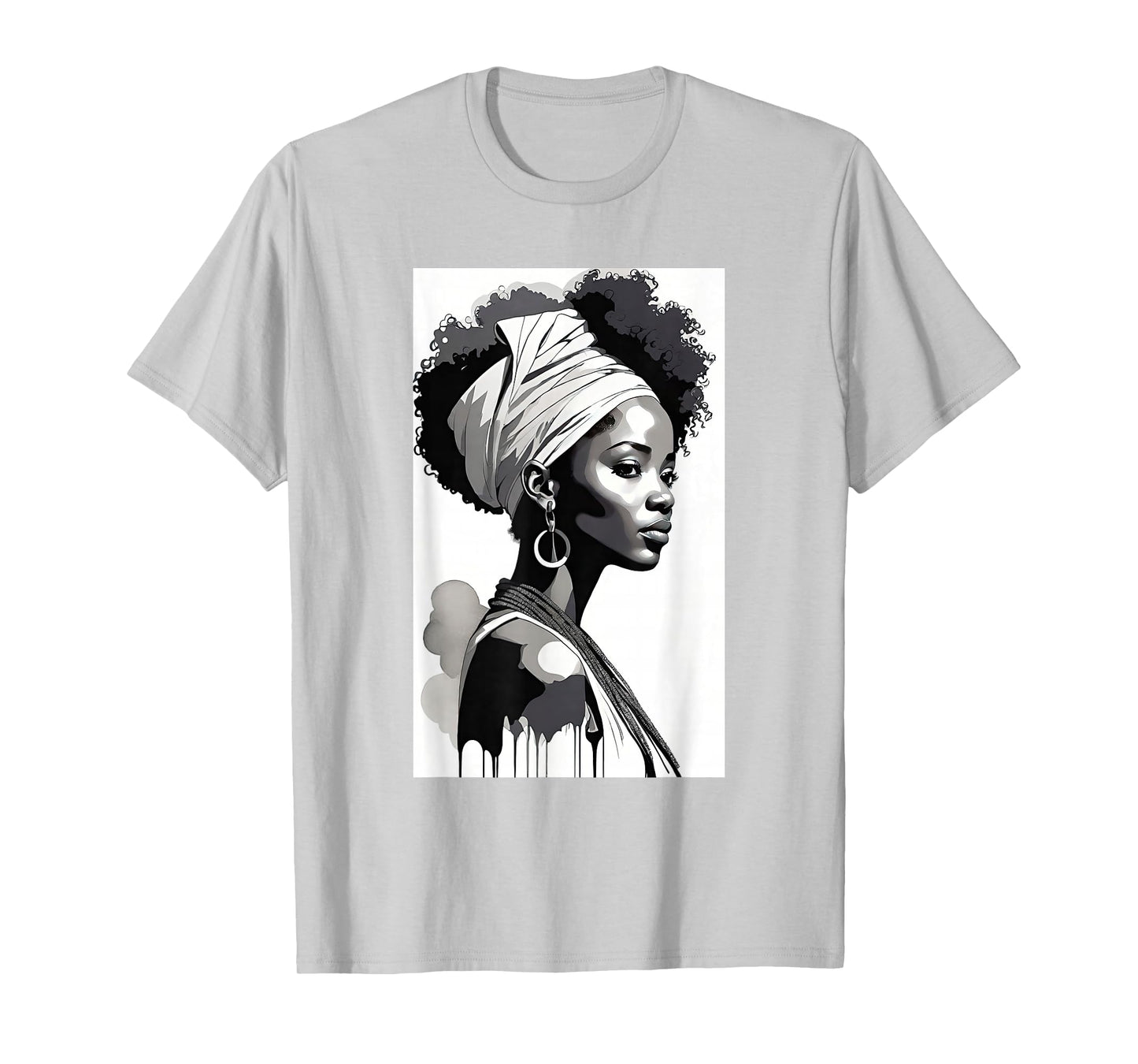 Afro Women Artwork African Women Graphic T-Shirt