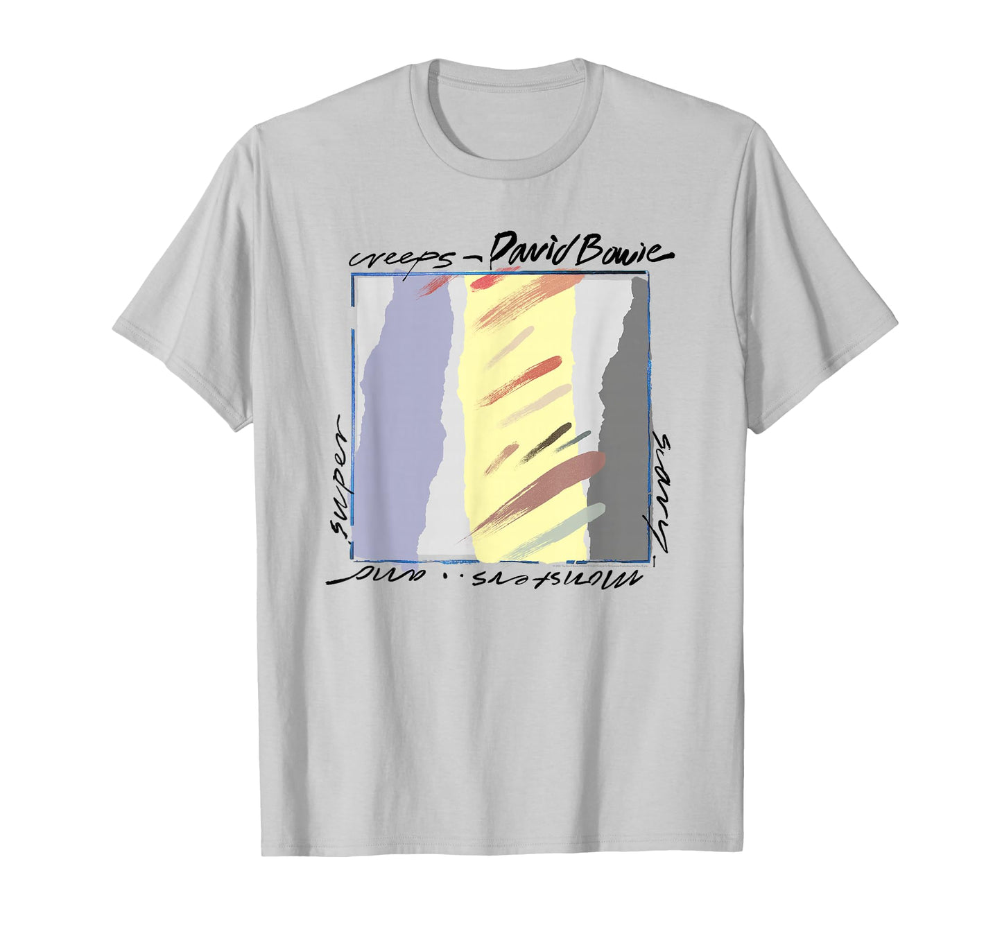 David Bowie - Scary Monsters Abstract T-Shirt