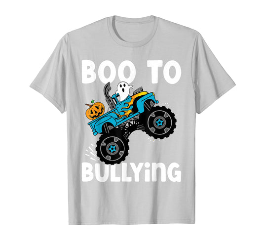 Boo Too Bullying Unity Day Halloween Orange Kids Men Women T-Shirt