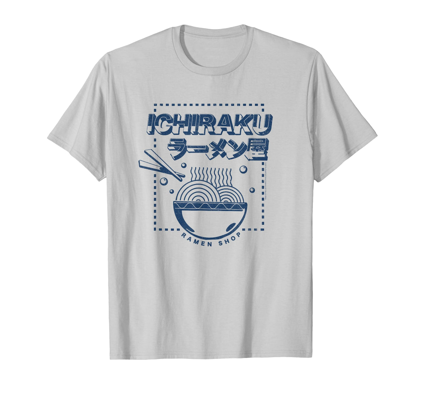 Naruto Shippuden Ichiraku Ramen Shop Logo Anime T-Shirt