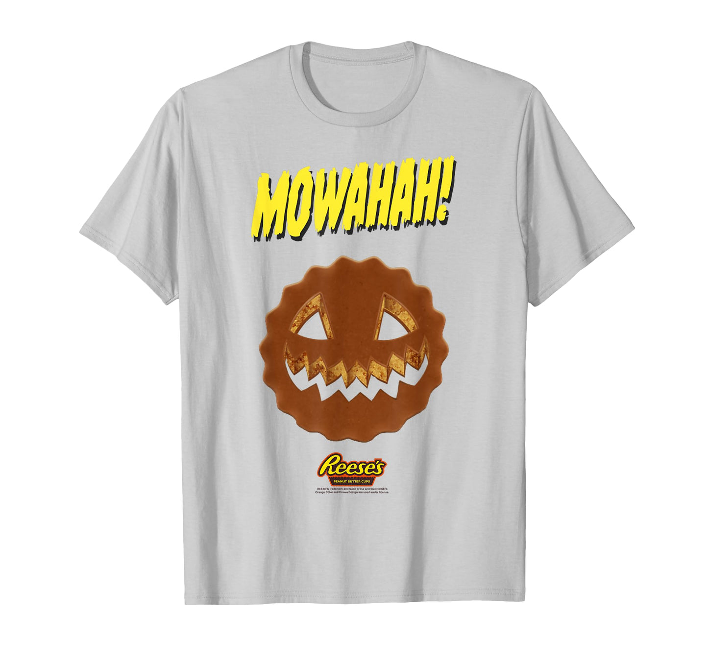 Reese's Halloween Chocolate Jack O' Lantern Mowahah! T-Shirt