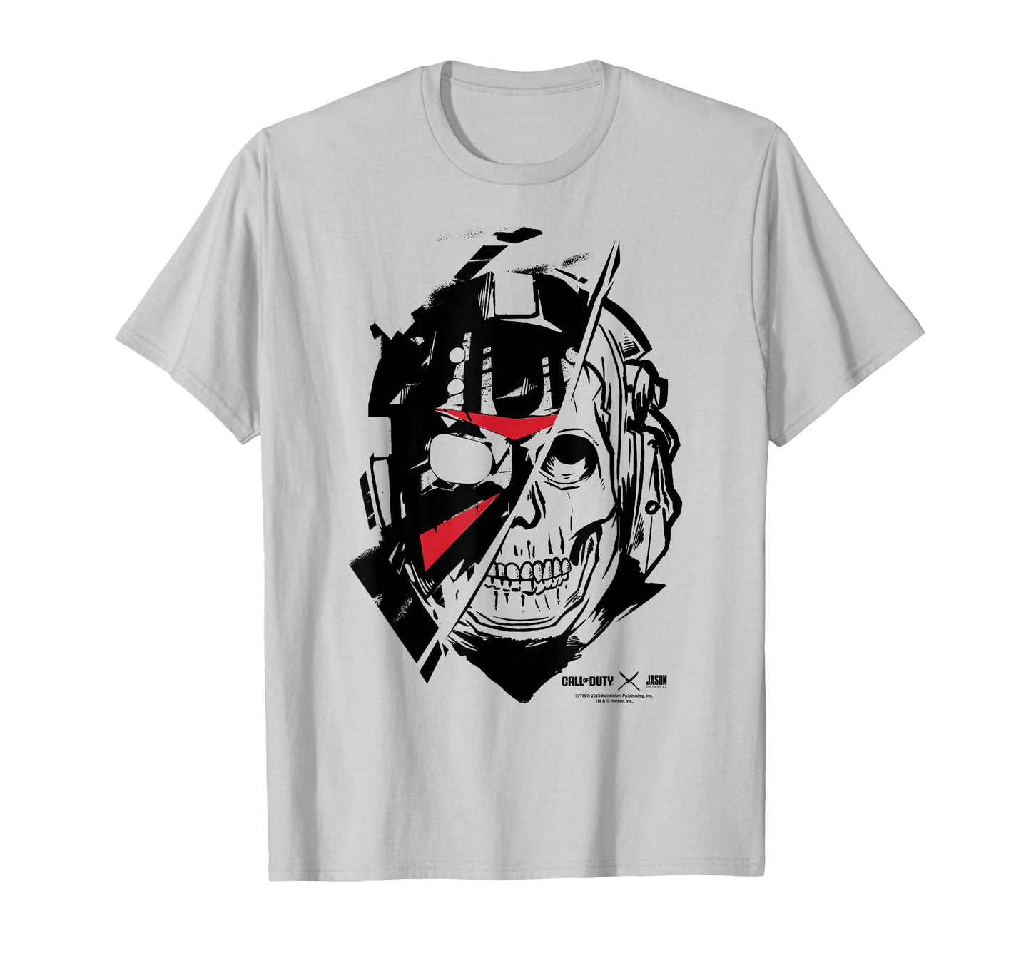 Jason Universe x Call of Duty Crossover Military Helmet T-Shirt