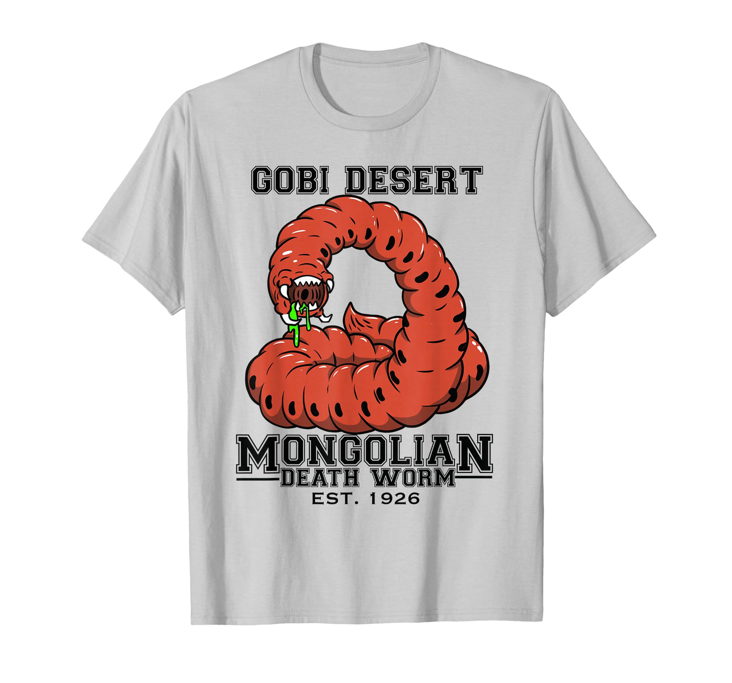 Mongolian Death Worm Cryptid T-Shirt