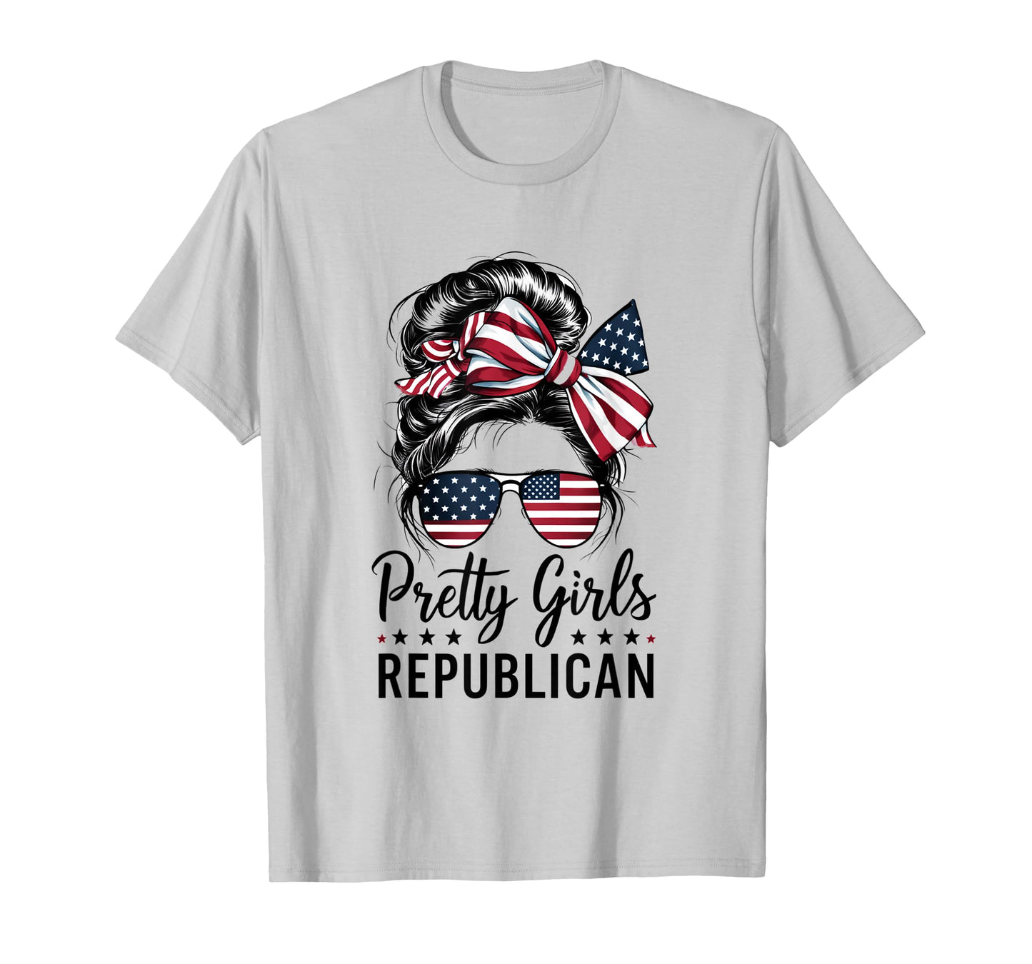 Pretty Girls Vote Republican Conservative patriotic women T-Shirt