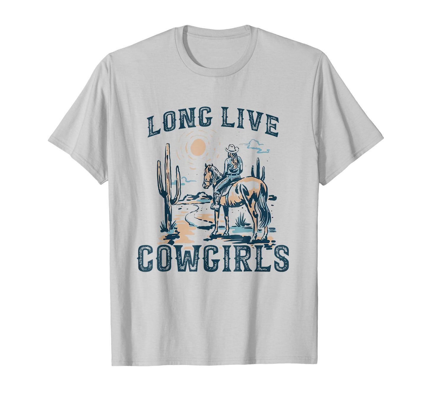 Long Live Howdy Rodeo Western Country Southern Cowgirls Men T-Shirt