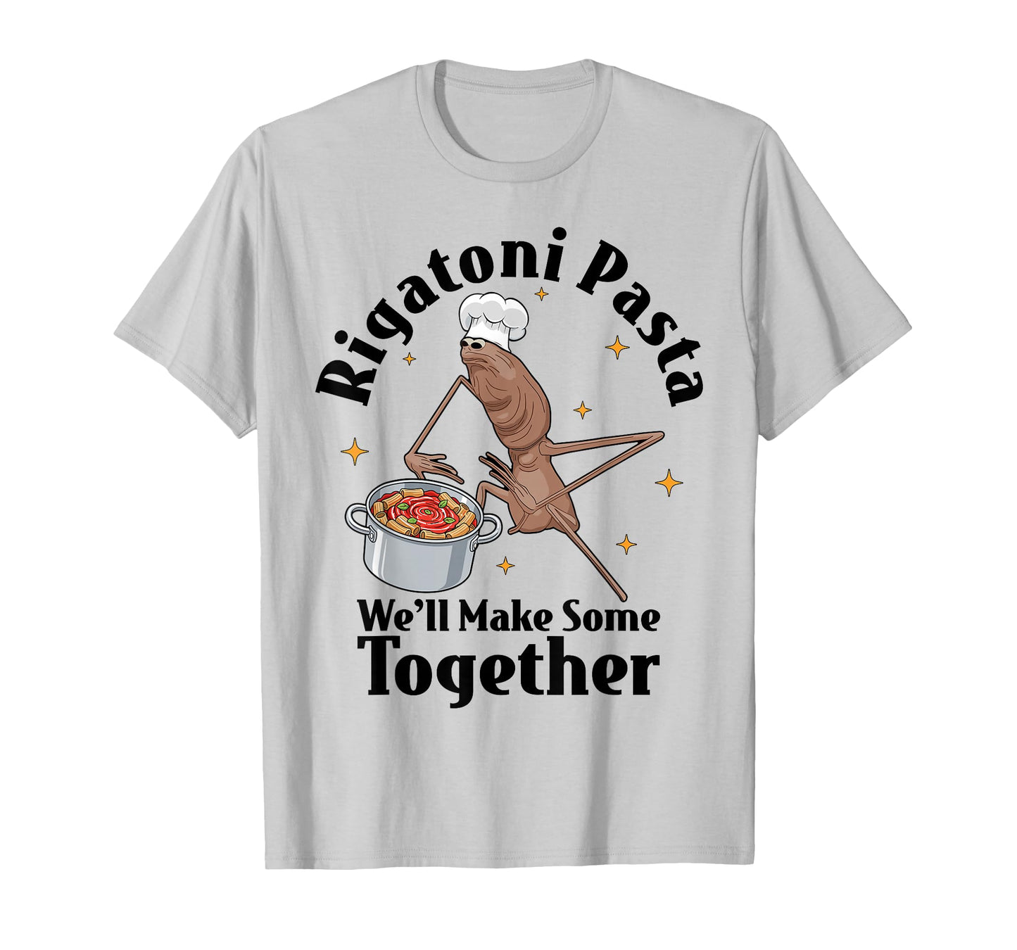 Marcus The Worm Rigatoni Pasta Funny Meme T-Shirt