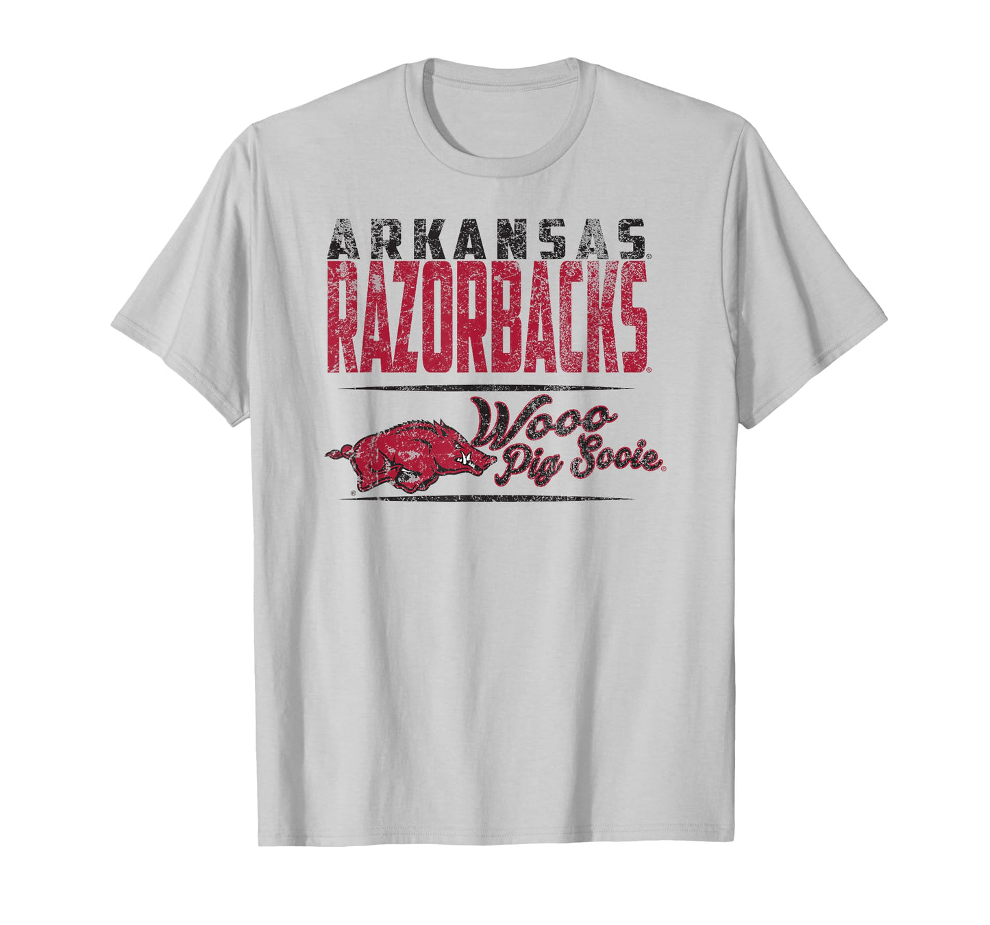 Arkansas Razorbacks Vintage Brush Officially Licensed T-Shirt