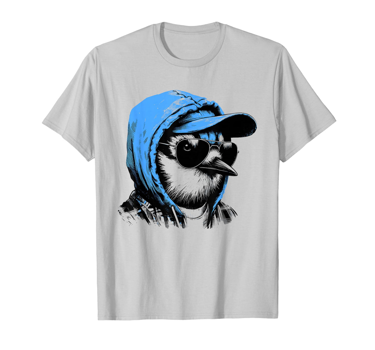 Blue Jay Bird - Vintage Cool Beautiful Bird Lover T-Shirt