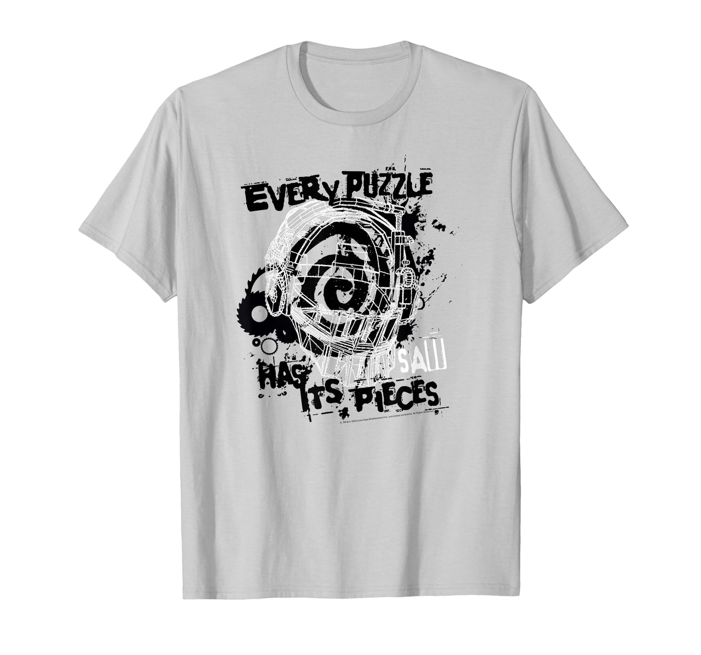 Saw Every Puzzle Has Its Pieces Horror Movie T-Shirt