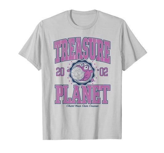 Disney Treasure Planet 2002 Chart Your Own Course Retro T-Shirt