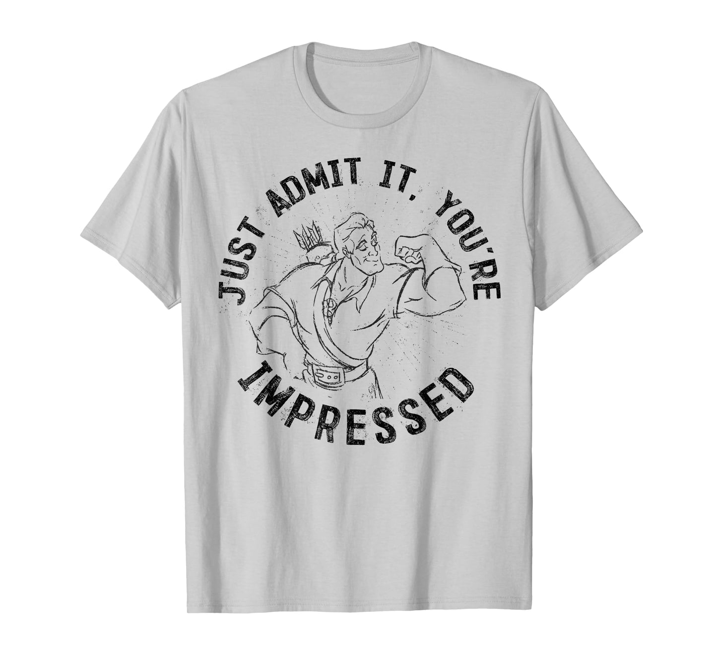 Disney Beauty & The Beast Gaston Impressive Graphic T-Shirt T-Shirt