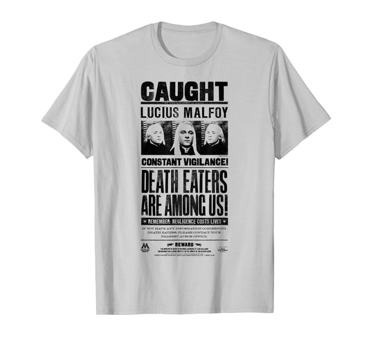 Harry Potter Lucius Malfoy Caught Poster T-Shirt