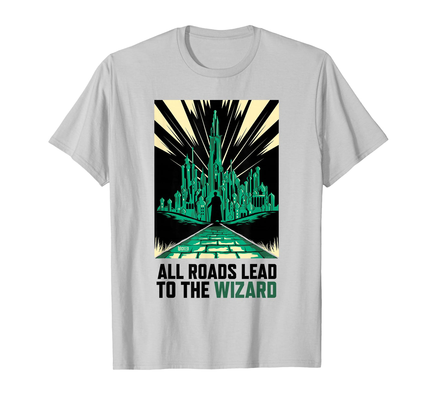Wicked: For Good All Roads Lead to the Wizard T-Shirt