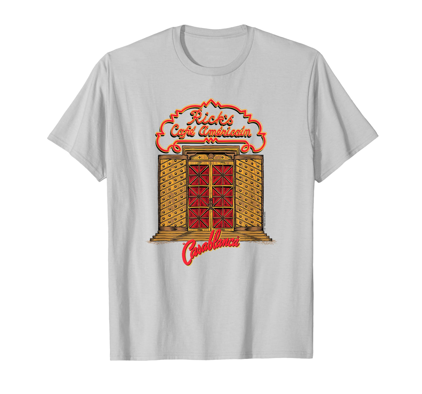 WB100 Casablanca Rick's Café Amèricain Vintage Logo T-Shirt