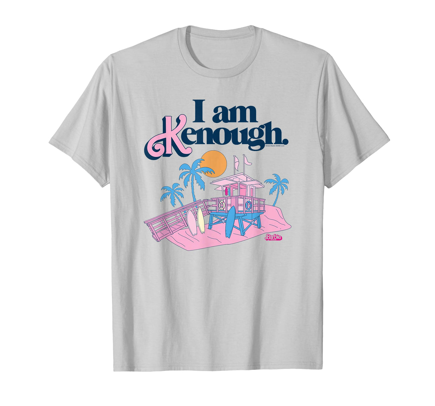 Barbie The Movie - I Am Kenough Lifeguard Stand T-Shirt