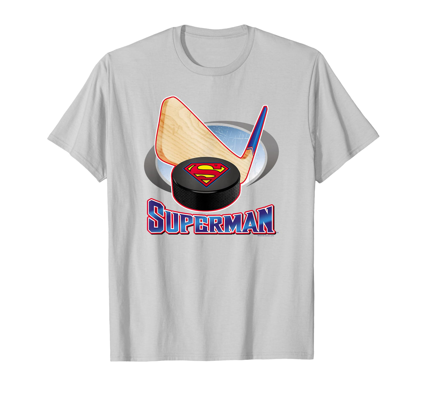 Superman Hockey Stick T-Shirt
