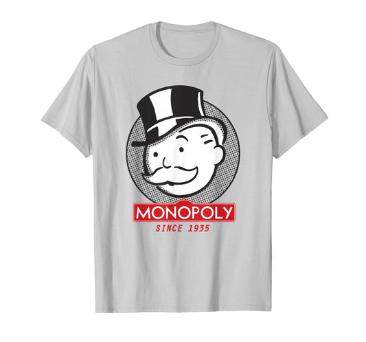 Monopoly Mr. Monopoly Since 1935 Classic Vintage Logo T-Shirt