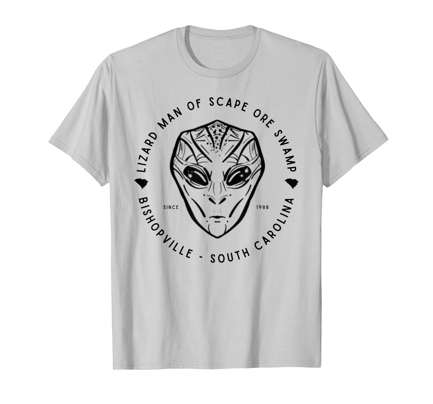 Lizard Man of Scape Ore Swamp Bishopville SC Famous Cryptid T-Shirt