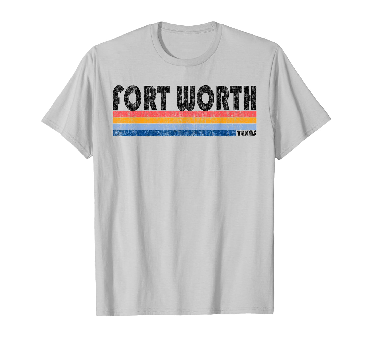 Vintage 1980s Style Fort Worth TX T-Shirt T-Shirt