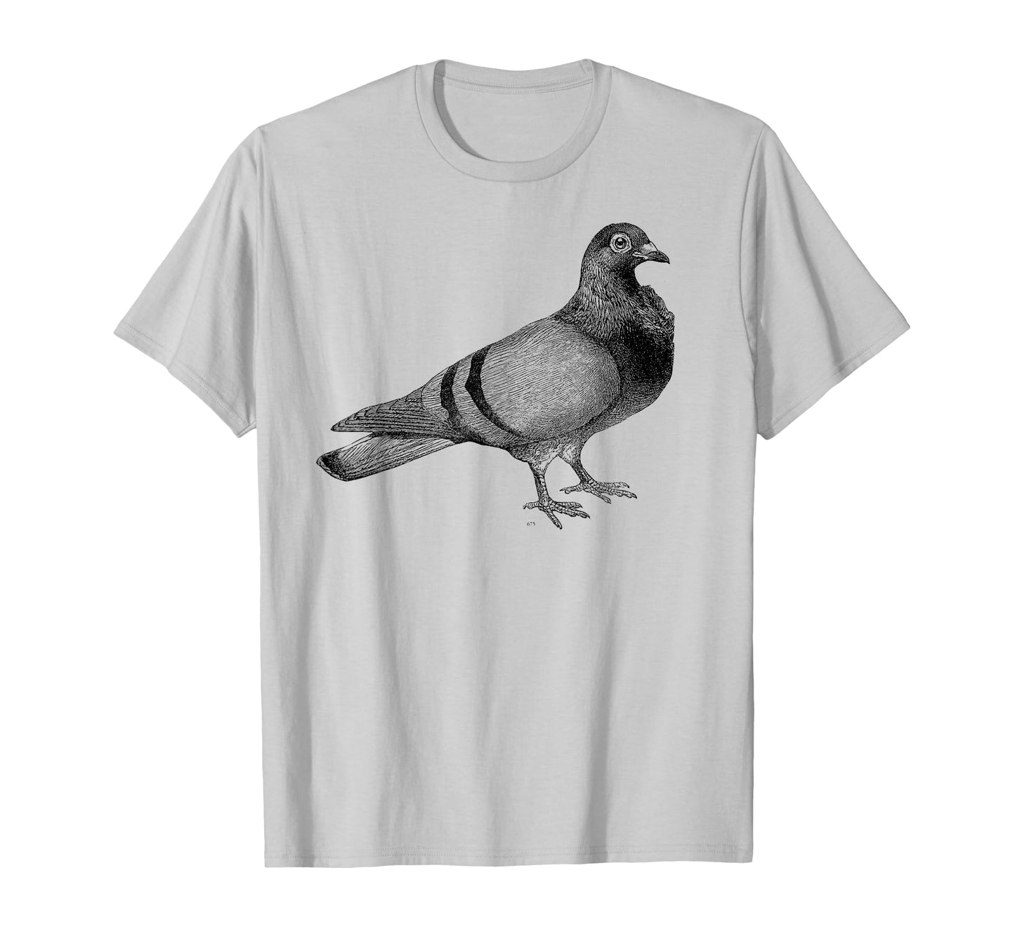 Big Texas Vintage Pigeon Illustration T-Shirt T-Shirt