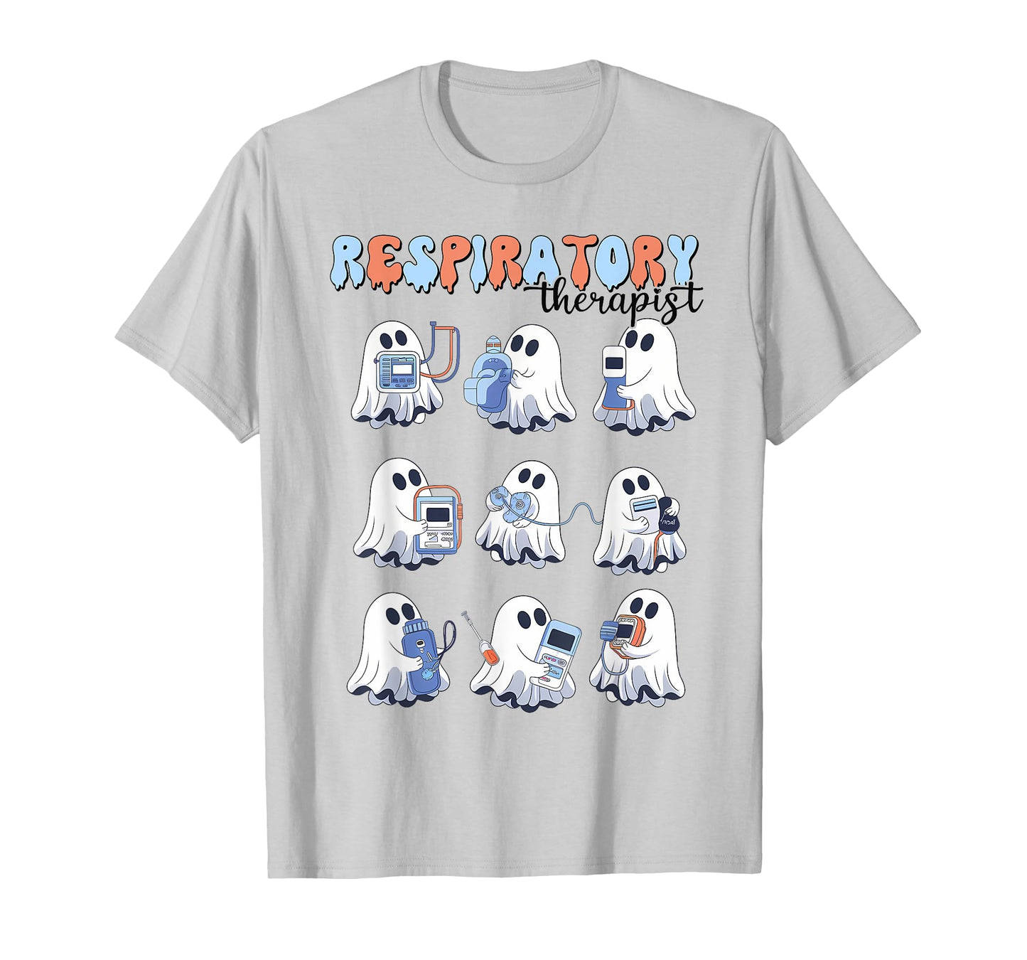 Respiratory therapist shirt halloween respiratory therapist T-Shirt