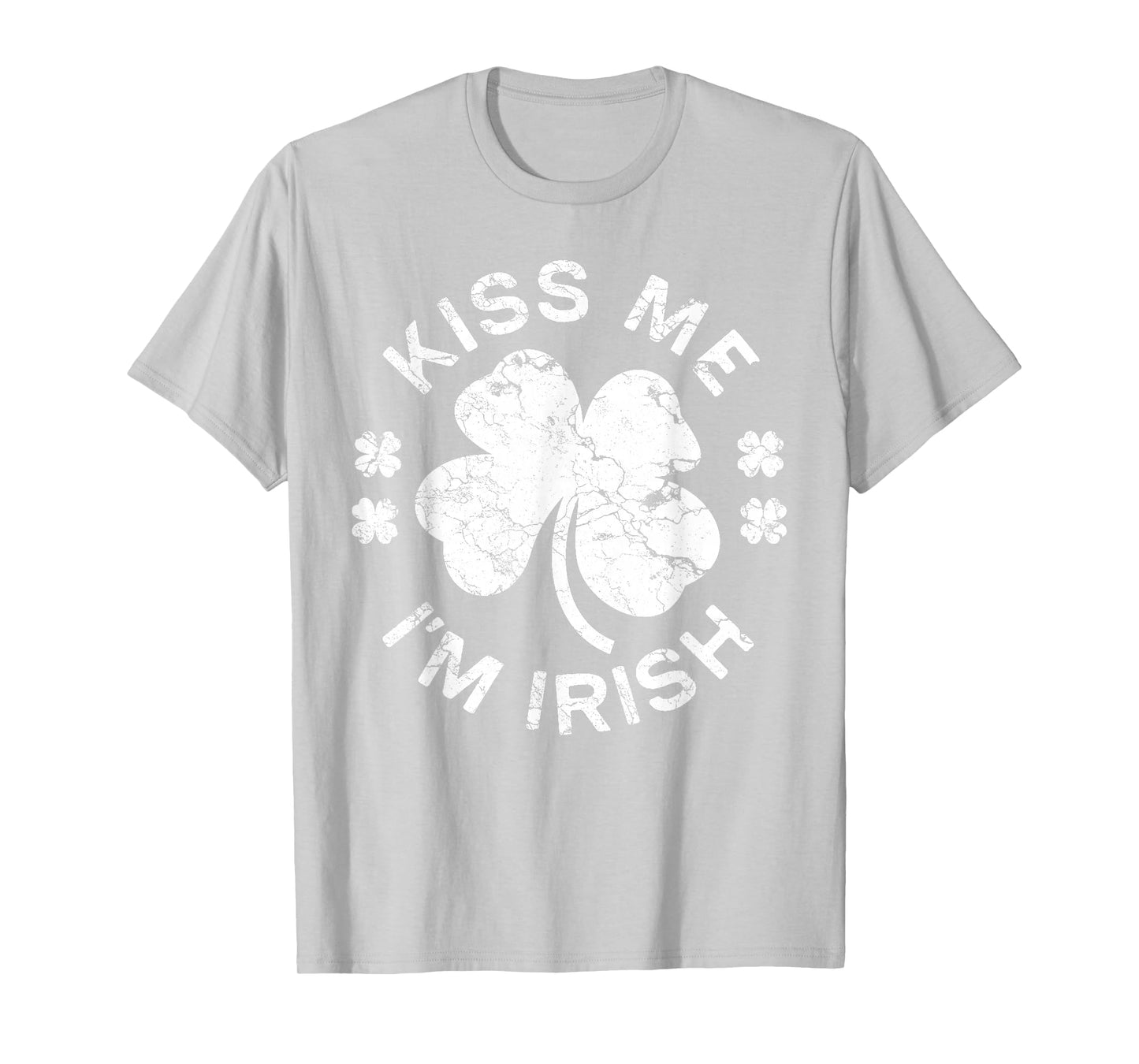 Kiss Me I'm Irish Shirt Funny Men Women Kids St Patricks Day T-Shirt