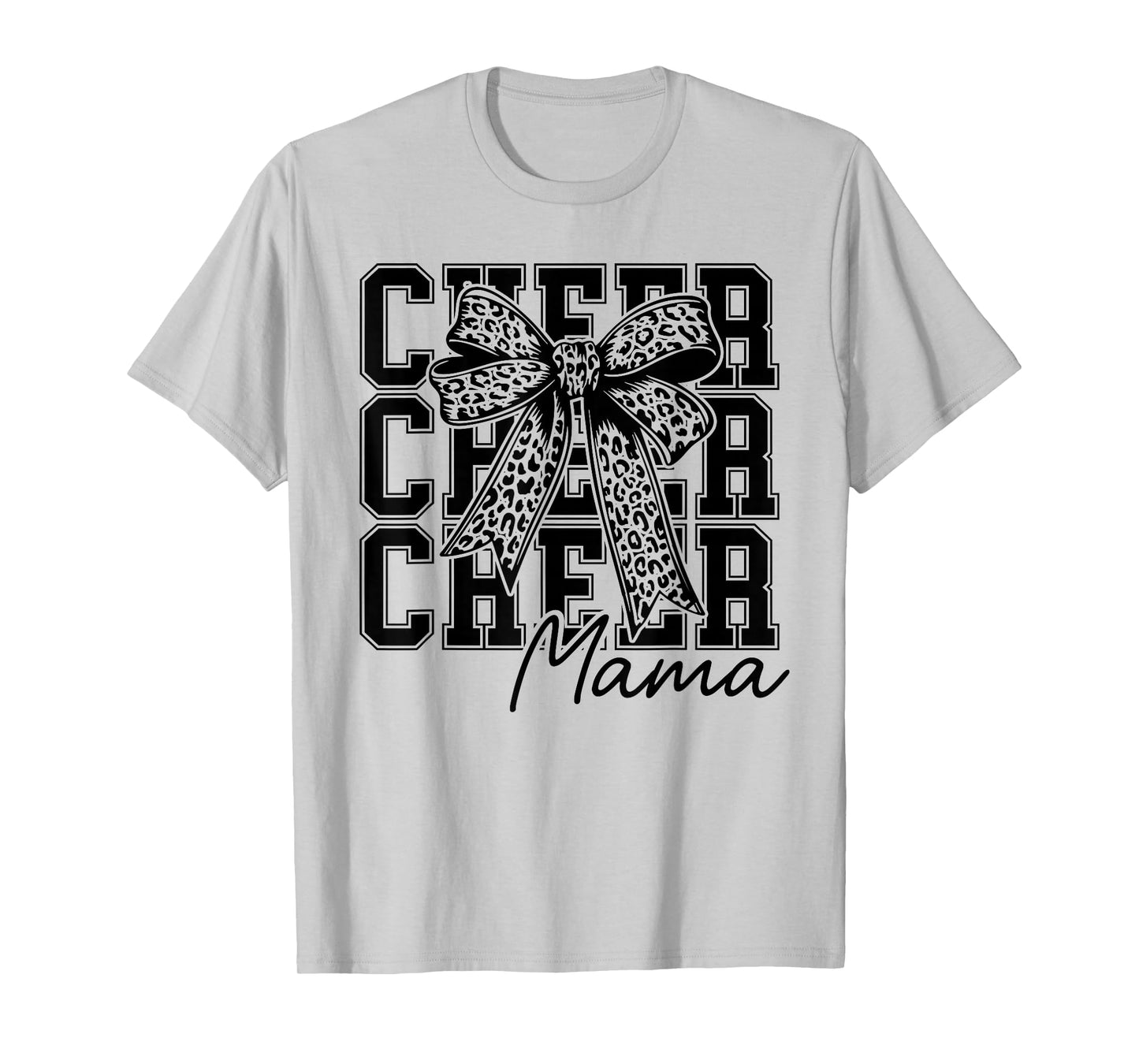 Cheer Mama Cheerleader Mom Cheer Mom Biggest Fan Mothers Day T-Shirt