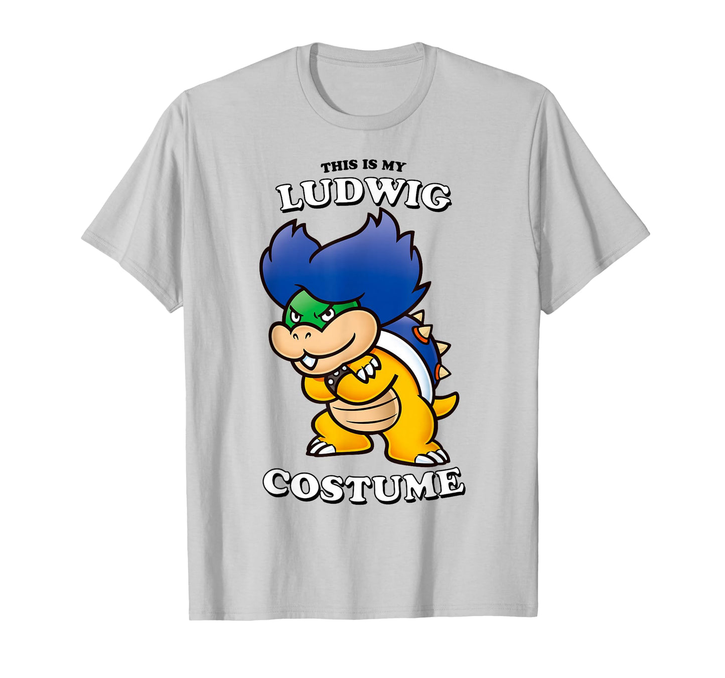 Super Mario Bros Halloween This Is My Ludwig Costume T-Shirt