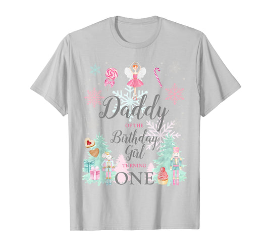 Daddy Nutcracker 1st Birthday Girl Land of Sweets Ballet T-Shirt